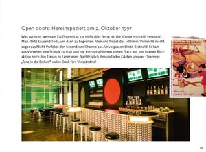 Festschrift 20 Jahre Tanzschule Walzerlinksgestrickt Berlin Kreuzberg